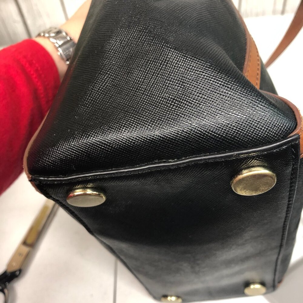 Fossil Black Saffiano Leather Bag - Picture 5 of 13